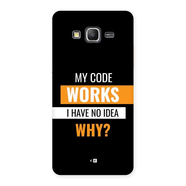Coders Thought Back Case for Galaxy Grand Prime