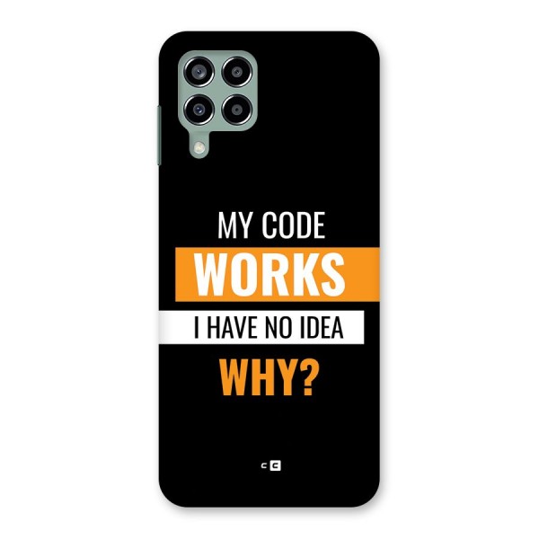 Coders Thought Back Case for Galaxy M33