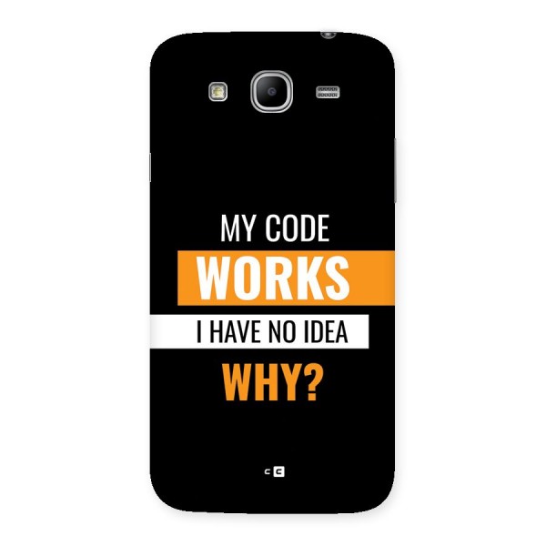 Coders Thought Back Case for Galaxy Mega 5.8
