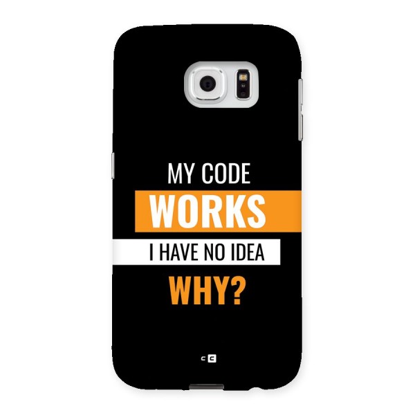 Coders Thought Back Case for Galaxy S6