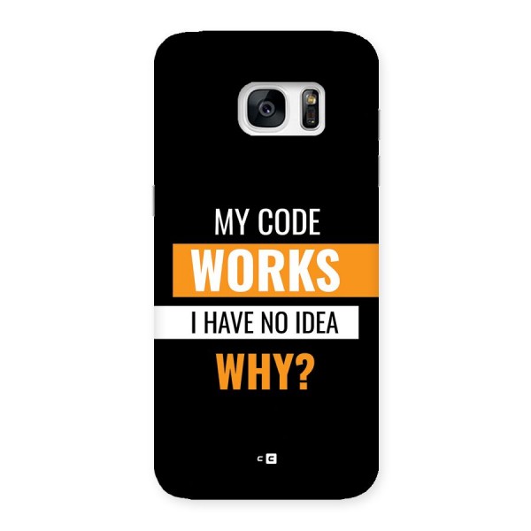 Coders Thought Back Case for Galaxy S7 Edge