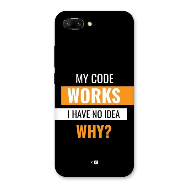 Coders Thought Back Case for Honor 10
