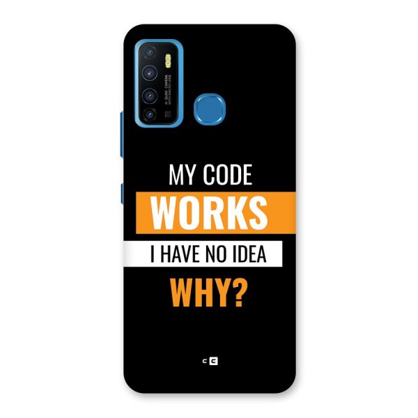 Coders Thought Back Case for Infinix Hot 9