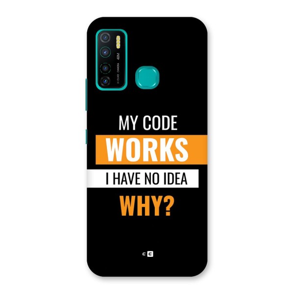 Coders Thought Back Case for Infinix Hot 9 Pro