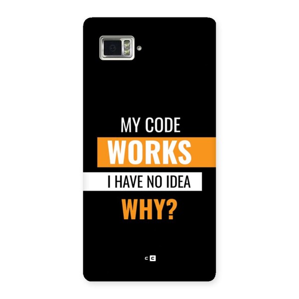 Coders Thought Back Case for Lenovo Vibe Z2 Pro K920