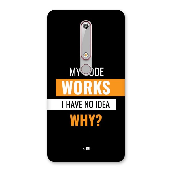 Coders Thought Back Case for Nokia 6.1