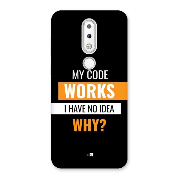 Coders Thought Back Case for Nokia 6.1 Plus