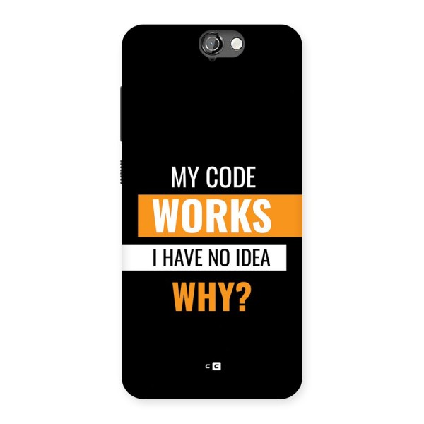 Coders Thought Back Case for One A9