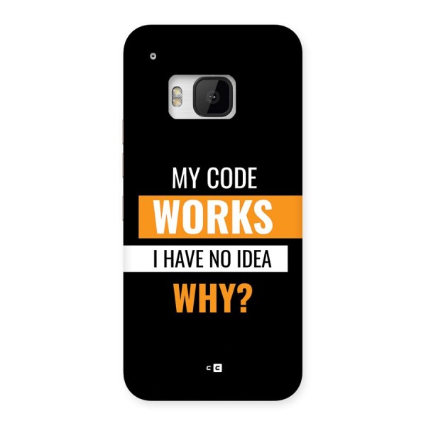 Coders Thought Back Case for One M9