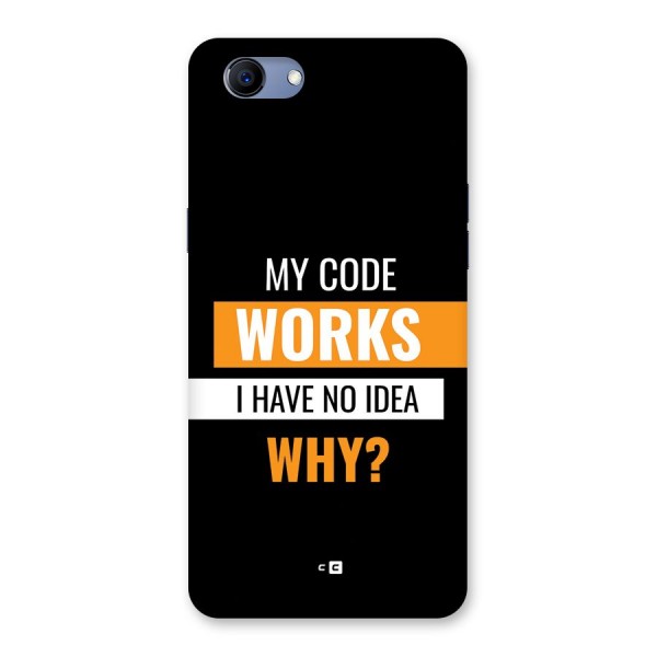 Coders Thought Back Case for Realme 1