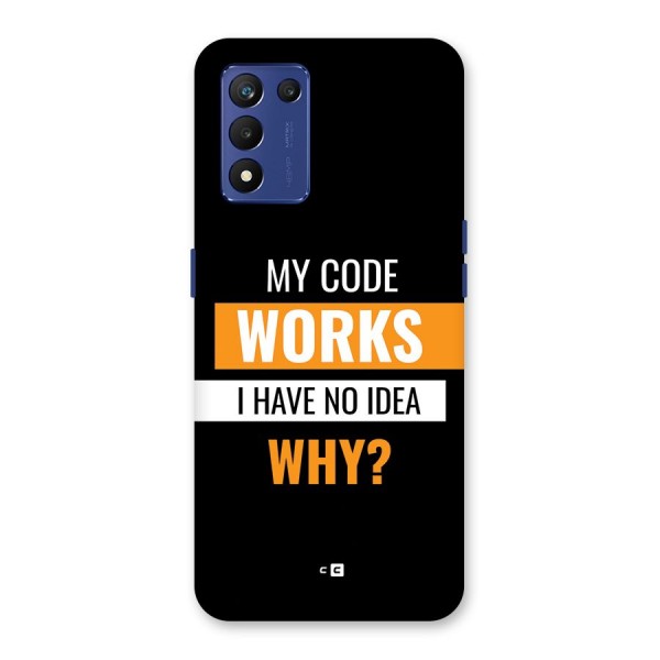 Coders Thought Back Case for Realme 9 5G Speed