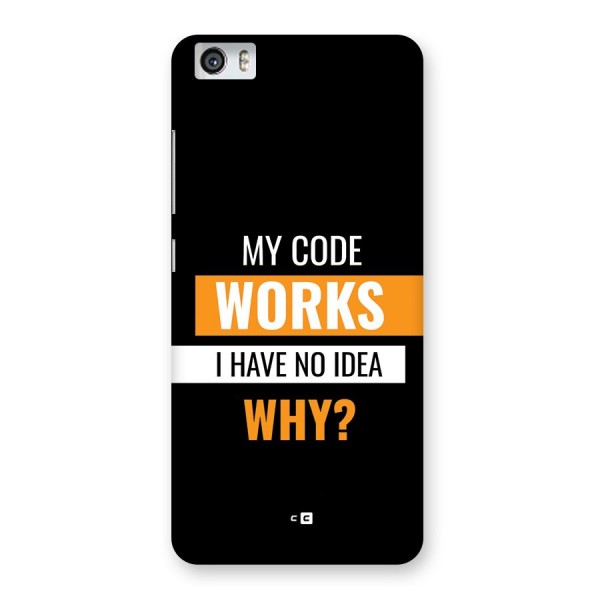 Coders Thought Back Case for Redmi Mi 5