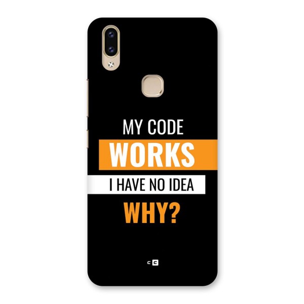 Coders Thought Back Case for Vivo V9 Youth
