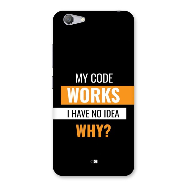 Coders Thought Back Case for Vivo Y53