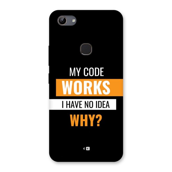 Coders Thought Back Case for Vivo Y81