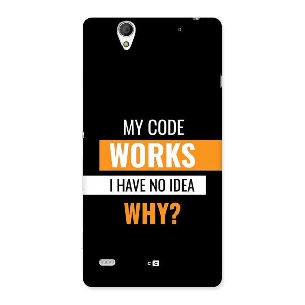 Coders Thought Back Case for Xperia C4