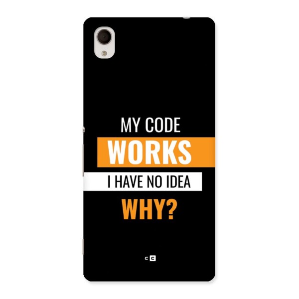 Coders Thought Back Case for Xperia M4