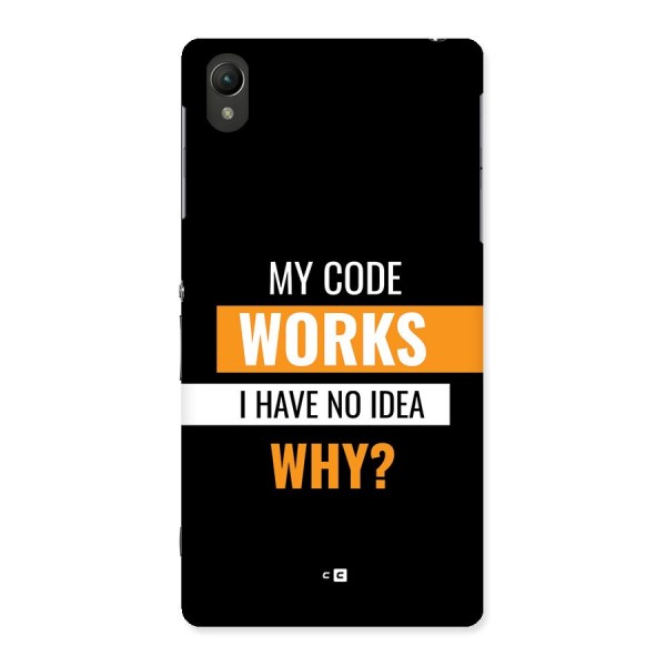 Coders Thought Back Case for Xperia Z2