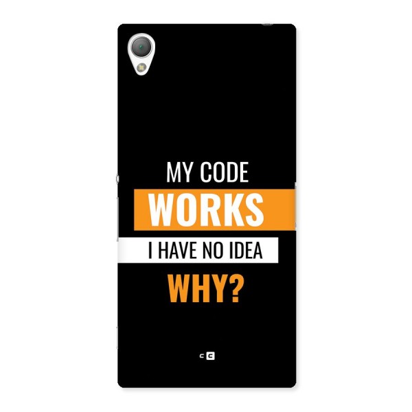 Coders Thought Back Case for Xperia Z3
