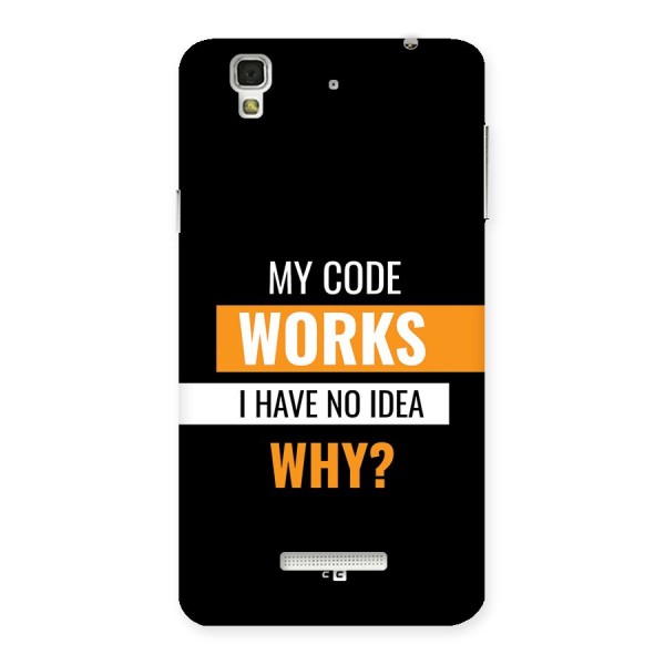 Coders Thought Back Case for Yureka