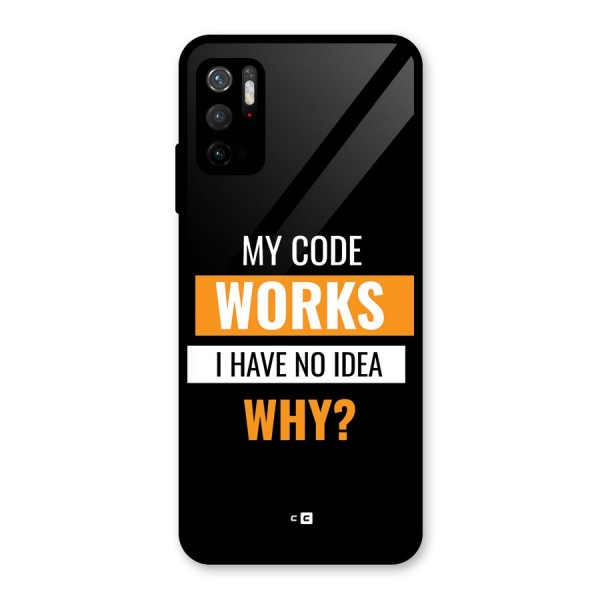 Coders Thought Metal Back Case for Redmi Note 10T 5G