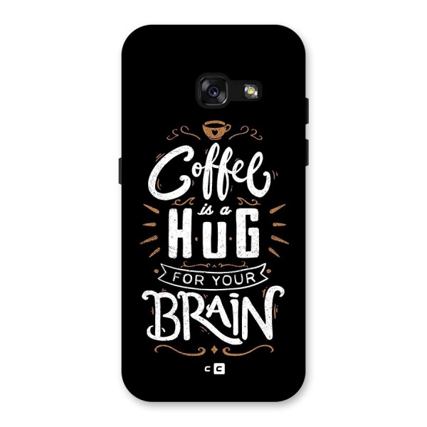 Coffee Brain Back Case for Galaxy A3 (2017)