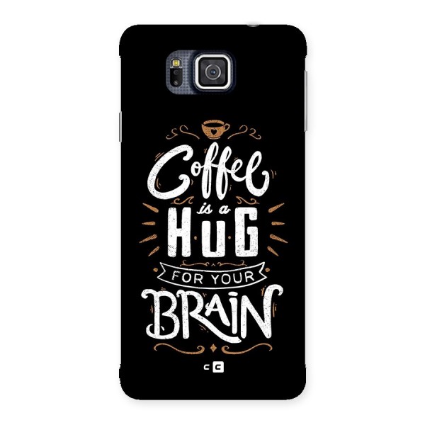 Coffee Brain Back Case for Galaxy Alpha