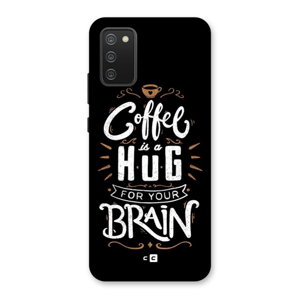 Coffee Brain Back Case for Galaxy M02s