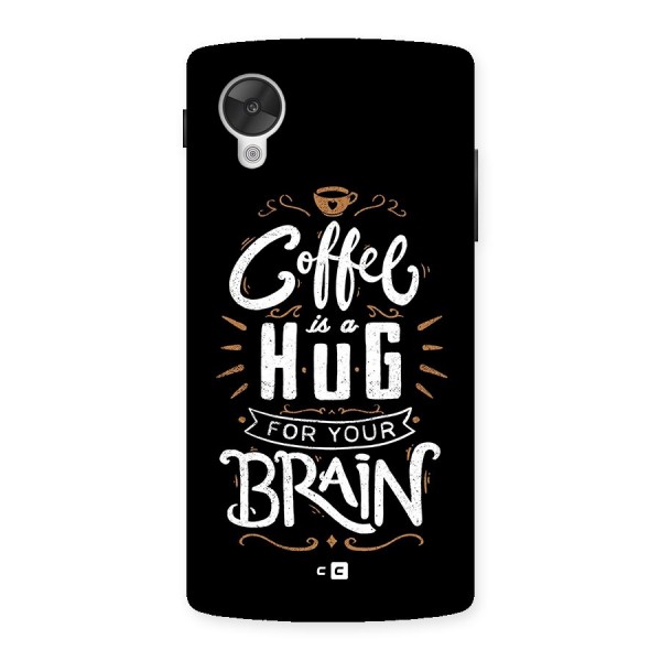 Coffee Brain Back Case for Google Nexus 5