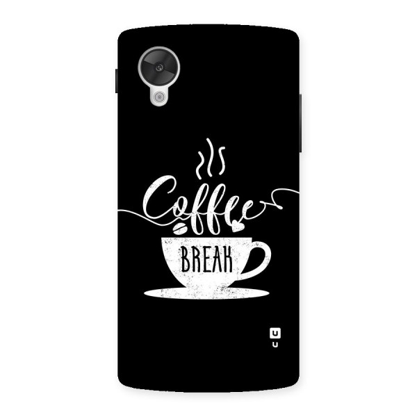 Coffee Break Back Case for Google Nexus 5