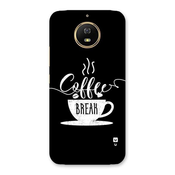 Coffee Break Back Case for Moto G5s