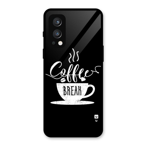 Coffee Break Glass Back Case for OnePlus Nord 2 5G
