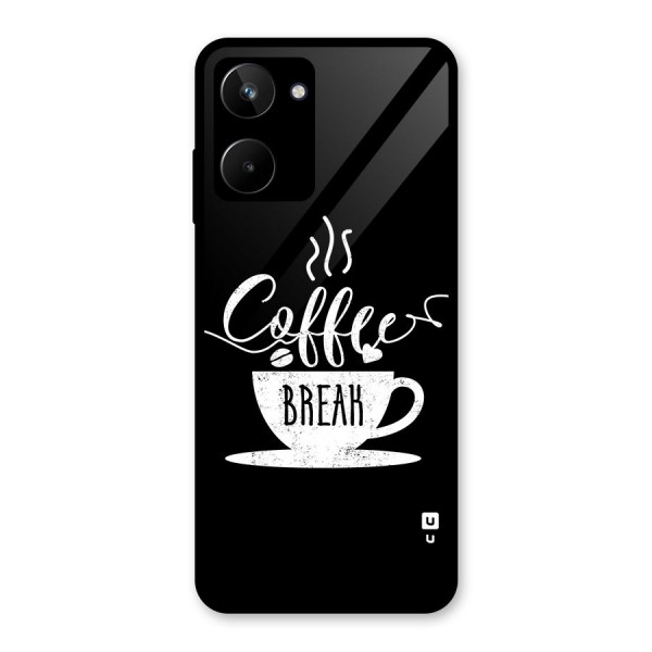Coffee Break Glass Back Case for Realme 10
