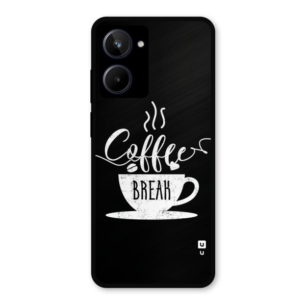 Coffee Break Metal Back Case for Realme 10