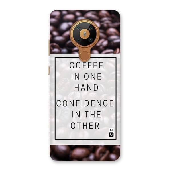 Coffee Confidence Quote Back Case for Nokia 5.3