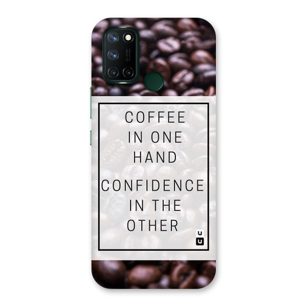 Coffee Confidence Quote Back Case for Realme C17