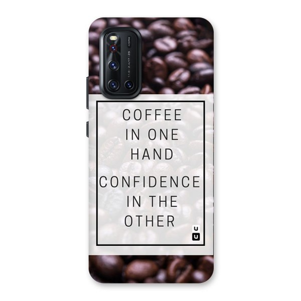 Coffee Confidence Quote Back Case for Vivo V19