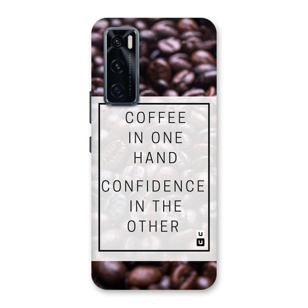 Coffee Confidence Quote Back Case for Vivo V20 SE