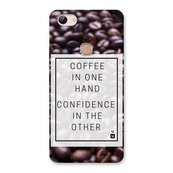 Coffee Confidence Quote Back Case for Vivo Y83