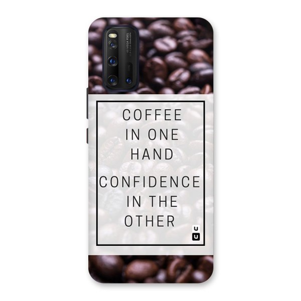 Coffee Confidence Quote Back Case for Vivo iQOO 3