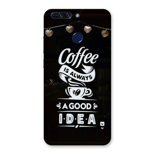 Coffee Idea Back Case for Honor 8 Pro