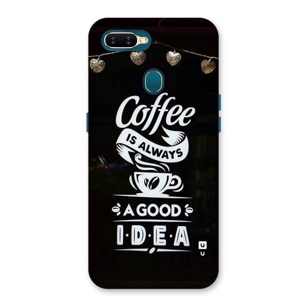 Coffee Idea Back Case for Oppo A12s