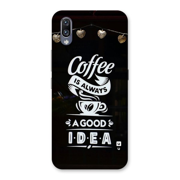Coffee Idea Back Case for Vivo NEX