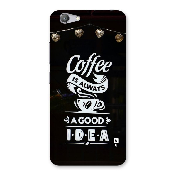 Coffee Idea Back Case for Vivo Y53