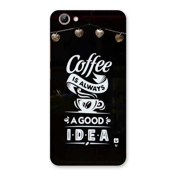 Coffee Idea Back Case for Vivo Y71i