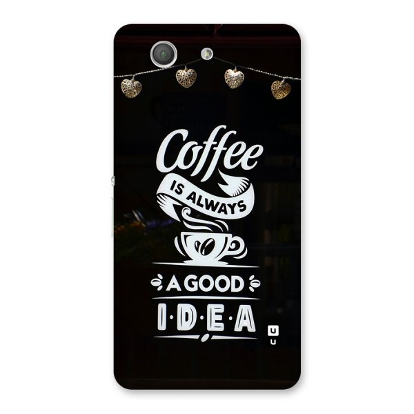 Coffee Idea Back Case for Xperia Z3 Compact