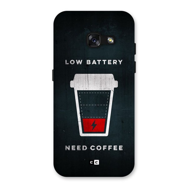 Coffee Need Back Case for Galaxy A3 (2017)