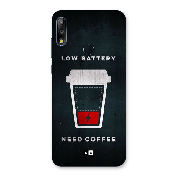 Coffee Need Back Case for Zenfone Max Pro M2