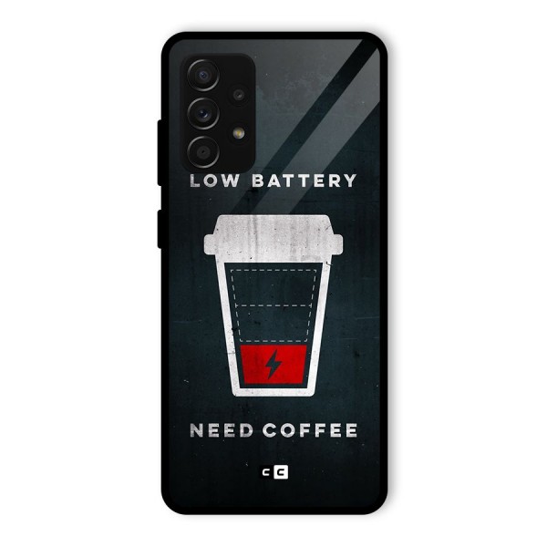 Coffee Need Glass Back Case for Galaxy A53 5G