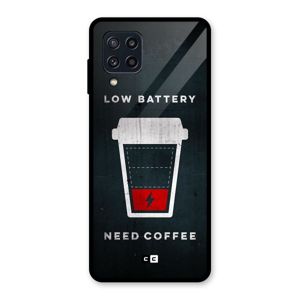 Coffee Need Glass Back Case for Galaxy M32